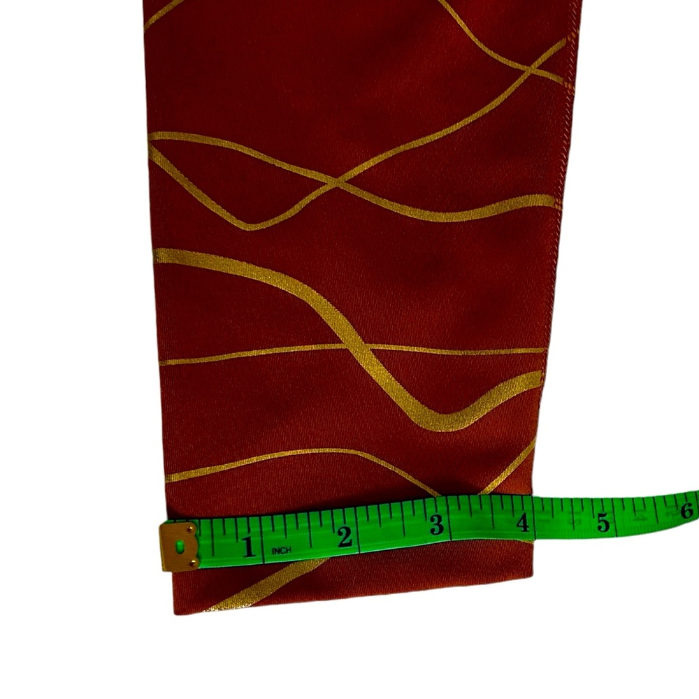 Nike Icon Clash Fast women’s running tights size large - gold and clay red - Picture 9 of 13